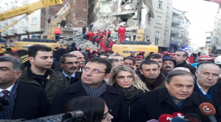 Ekrem İmamoğlu, deprem bölgesi Elazığ’da!