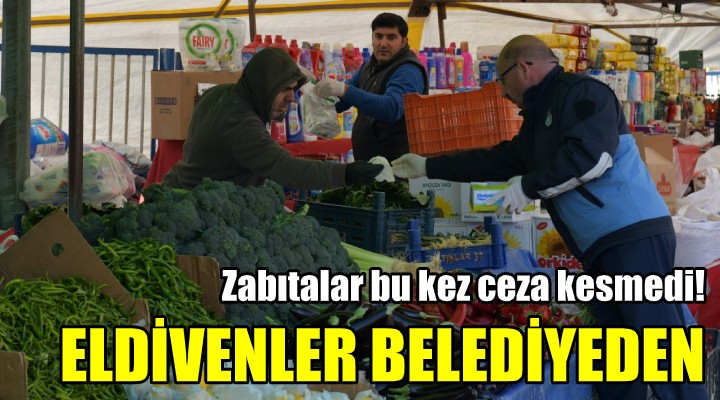 Eldivenler belediyeden!