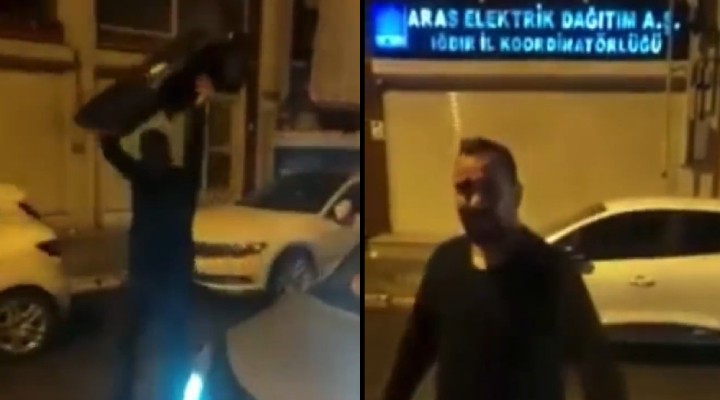 Elektrik faturasına isyan edip televizyonu parçaladı!