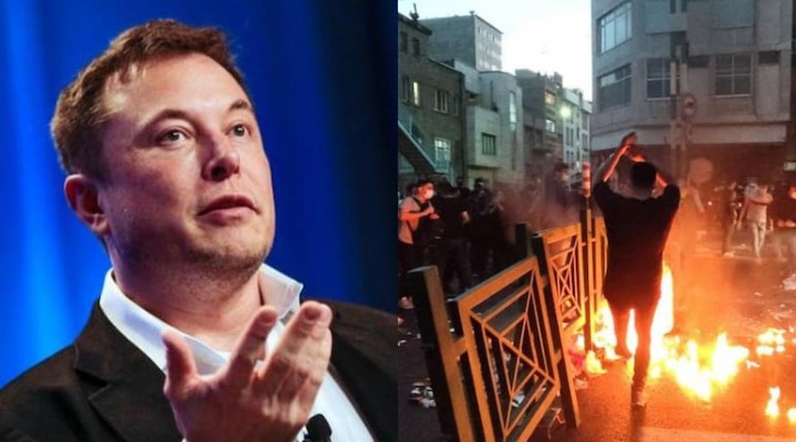 Elon Musk tan İran daki protestoculara destek!