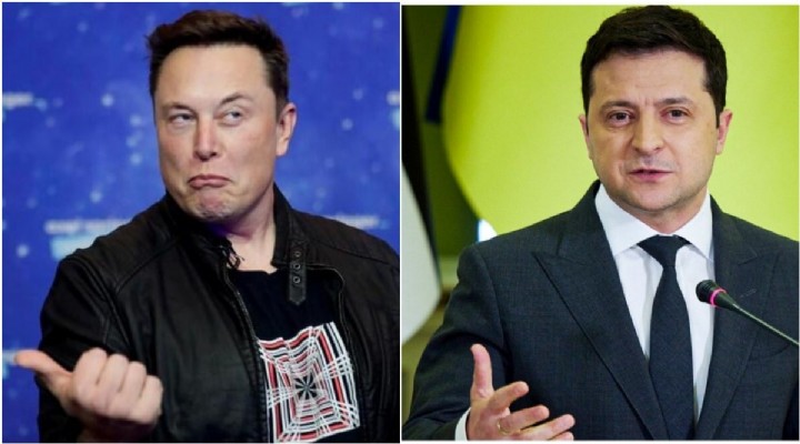 Elon Musk ve Zelenskiy Twitter’da kapıştı!