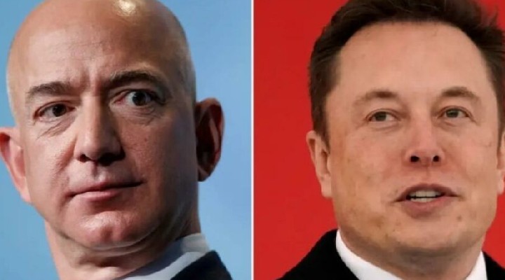 Elon Musk’ı geçen Bezos yeniden zirvede