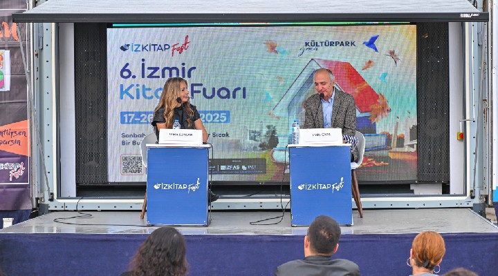 Emin Çapa ve Sema Soykan İZKİTAP’ta okuyucularla buluştu
