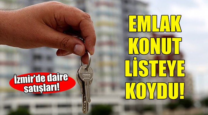 Emlak Konut tan İzmir de daire satışları!