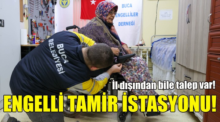 Engelli Tamir İstasyonu... İl dışından bile talep var!