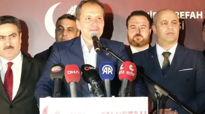 Erbakan: Türkiye nin üçüncü partisi olduk