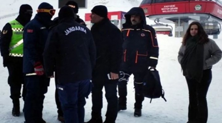 Erciyes te çığ faciası: 1 kişi öldü