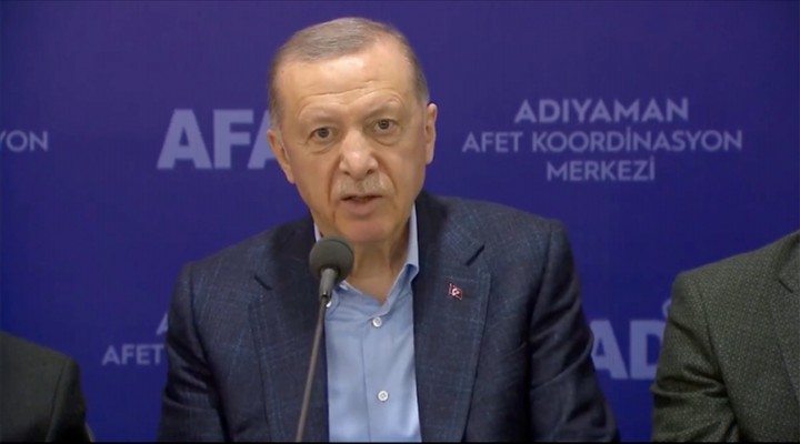 Erdoğan: Depremin ilk günleri için helallik istiyorum!