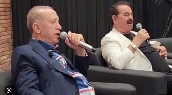 Erdoğan, İbrahim Tatlıses ile birlikte türkü söyledi
