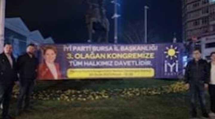 Erdoğan geldi, İYİ Parti afişleri toplatıldı