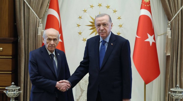Erdoğan ile Bahçeli den sürpriz görüşme