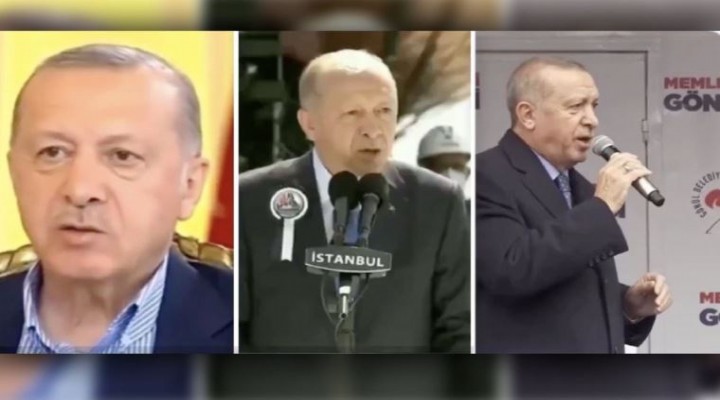 Erdoğan 3 günde kendisini yalanladı