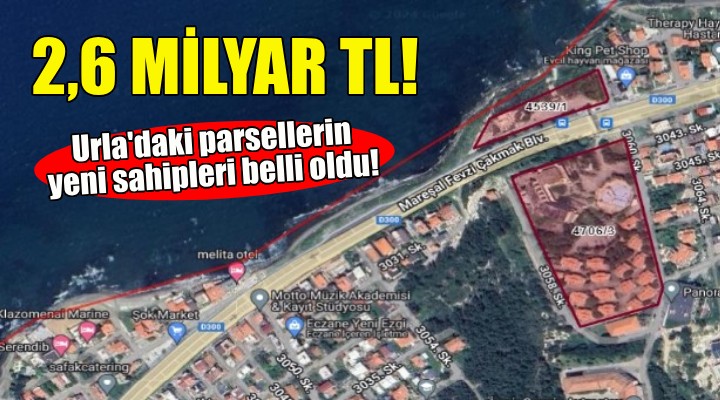 Erdoğan onayladı... Urla da 2,6 milyarlık satış!