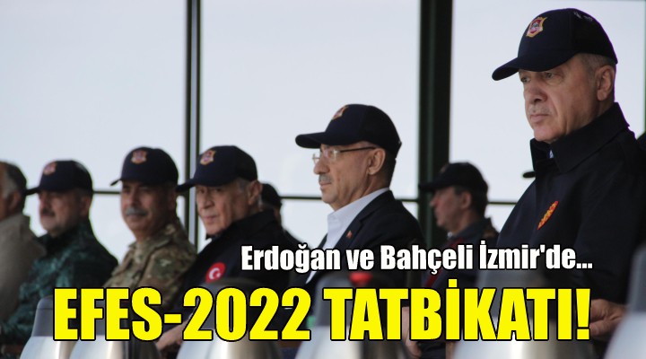 Erdoğan ve Bahçeli İzmir de!