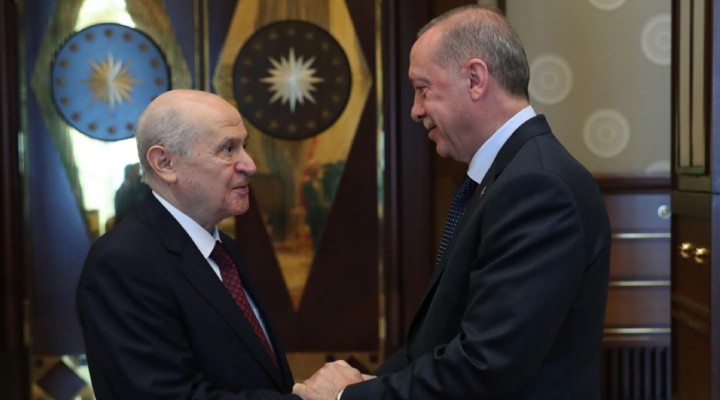 Erdoğan ve Bahçeli den Beştepe de sürpriz görüşme!