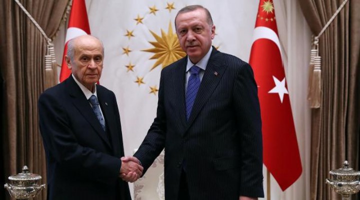 Erdoğan ve Bahçeli den sürpriz görüşme!