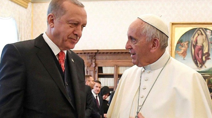 Erdoğan’dan Papa’ya Gazze mektubu!