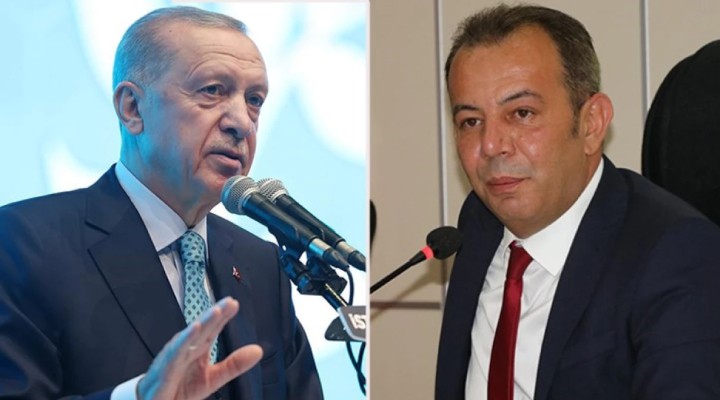 Erdoğan’dan Tanju Özcan’a heykel cevabı!