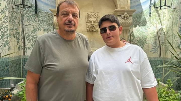 Ergin Ataman ın oğlundan olay paylaşım