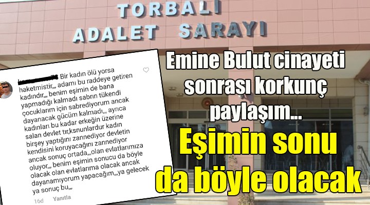 Eşimin sonu da böyle olacak!