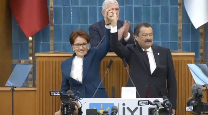 Eski bakan İYİ Parti ye katıldı