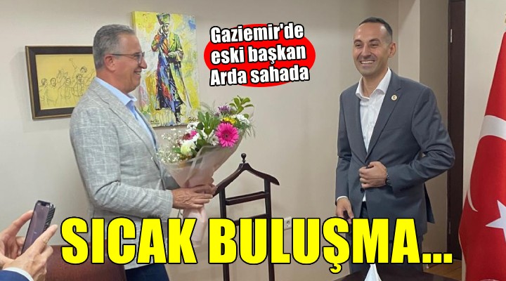 Eski başkan sahada... Şırlancı ya ziyaret!