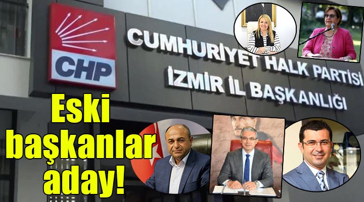 Eski belediye başkanları milletvekili adayı!