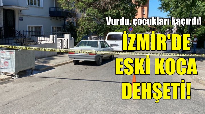 Eski eşini vurup çocukları kaçırdı!