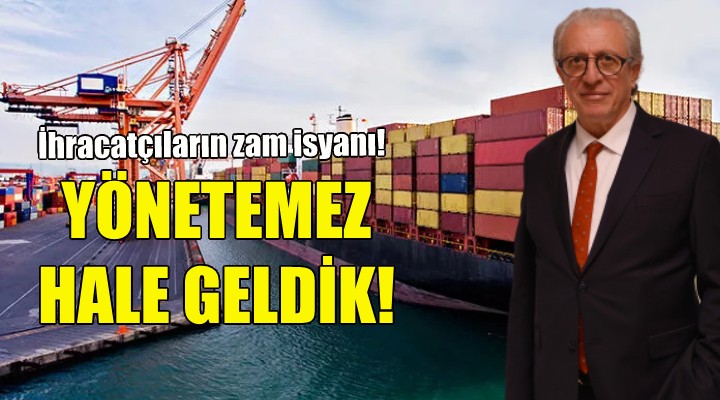 Eskinazi: Artık yönetemez hale geldik!