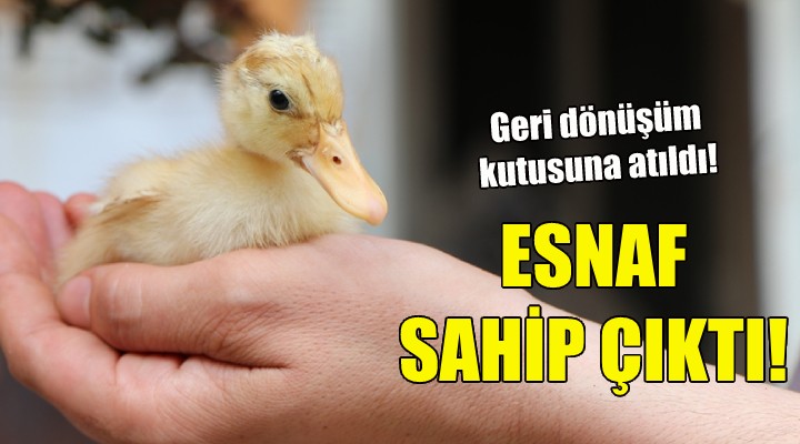 Esnaf sahip çıktı!