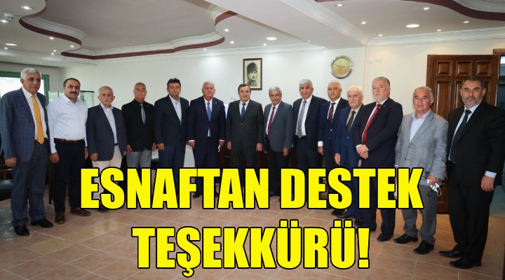 Esnaftan Batur a destek teşekkürü!