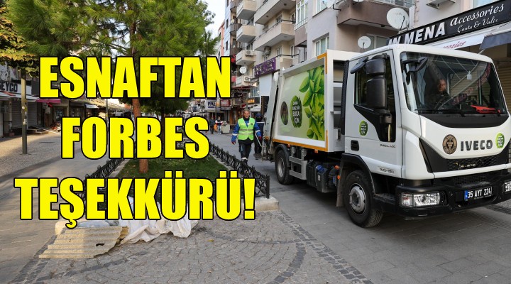 Esnaftan Forbes teşekkürü!