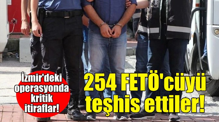 Etkin pişmanıktan yararlanıp 254 FETÖ cüyü teşhis ettiler!