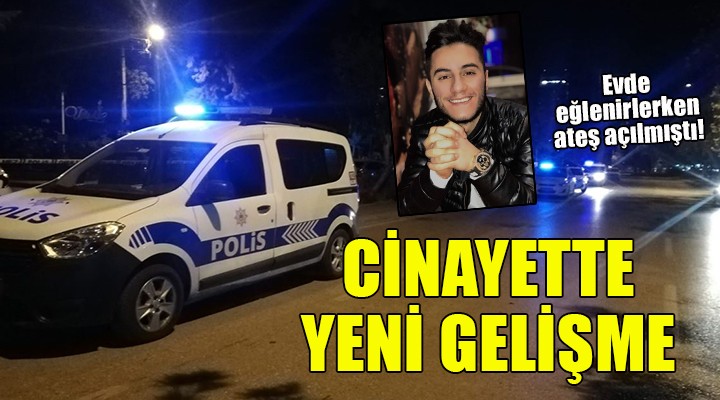 Evde eğlenirken ateş açılmıştı... Cinayette yeni gelişme!