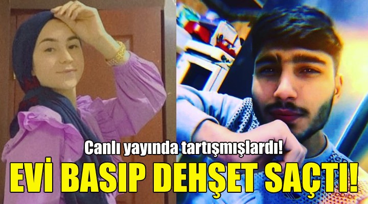 Evi basıp dehşet saçtı!