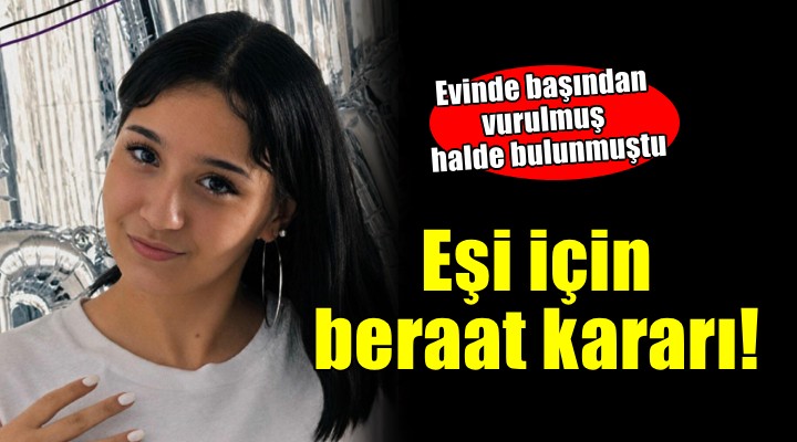 Evinde başından vurulmuş halde bulunmuştu... Eşi için beraat kararı!