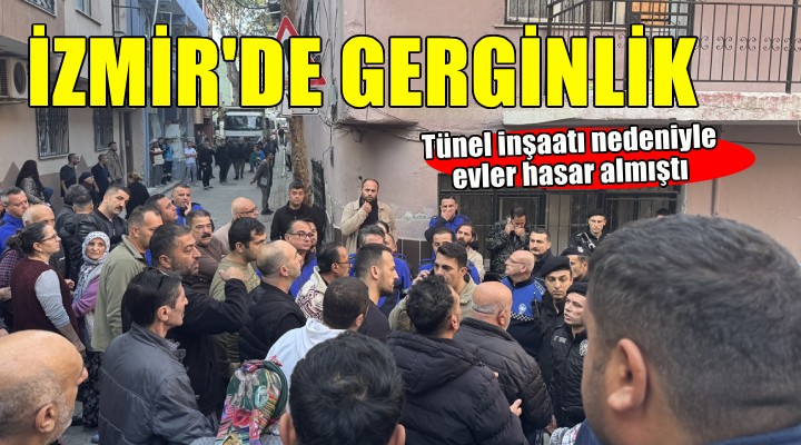 Evler hasar almıştı... İzmir'de tahliye gerginliği!