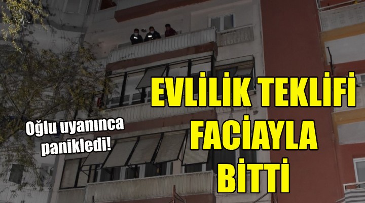 Evlilik teklifi faciayla bitti!