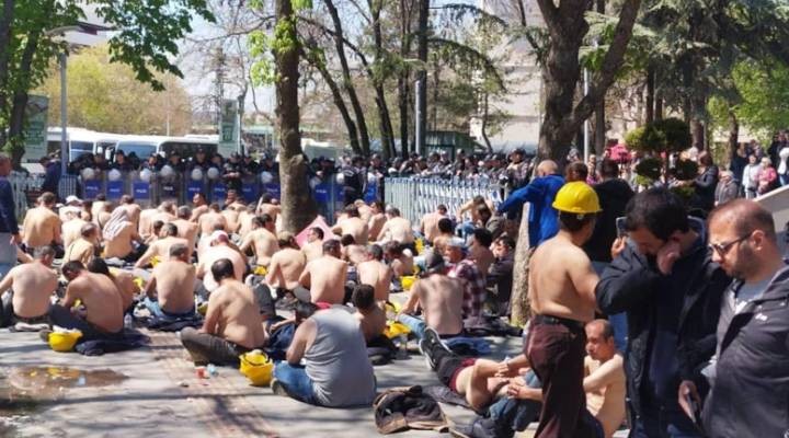 Eyleme devam kararı: Bir kaşık balla eve dönmeyiz!