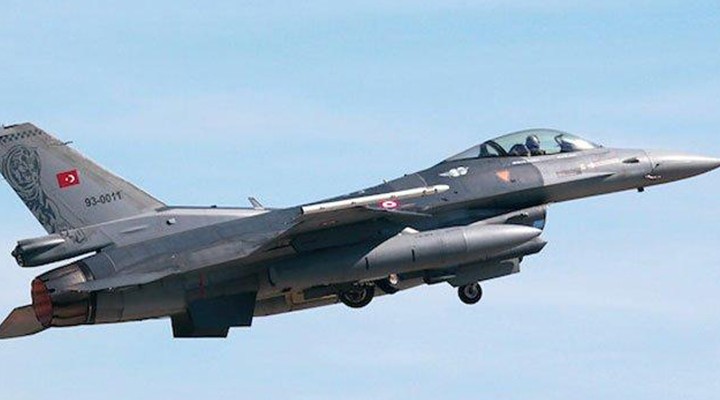 F-16’lar Suriye’de uçtu