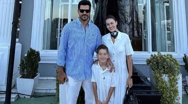 Fahriye Evcen ile Burak Özçivit in mutlu günü...  Yolun hep açık olsun oğlum 