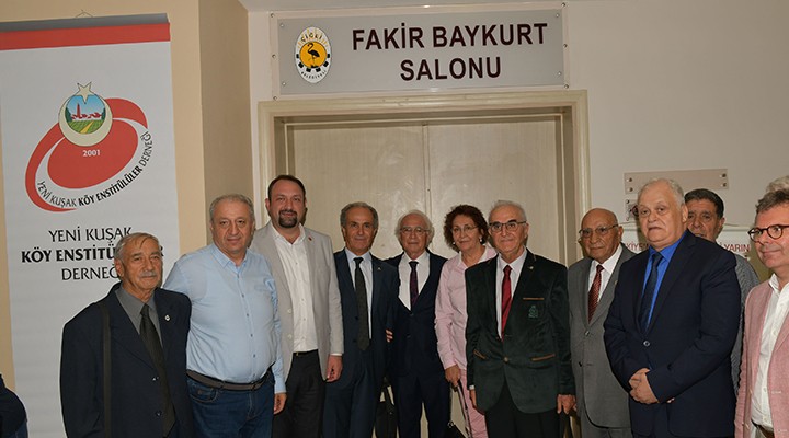 Fakir Baykurt Çiğli’de anıldı