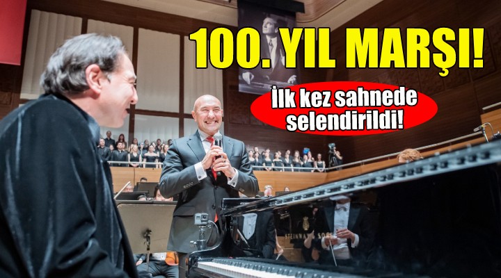 Fazıl Say ın bestelediği 100. Yıl Marşı ilk kez sahnede seslendirildi!