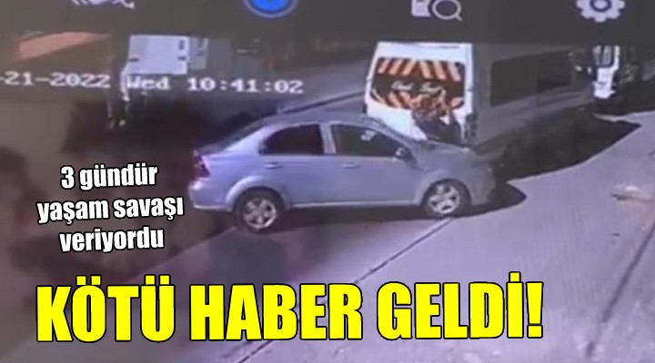 Feci kazada yaralanan sürücüden kötü haber!