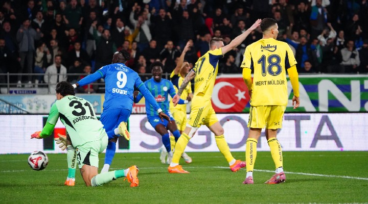 Fenerbahçe den 5 gollü geri dönüş