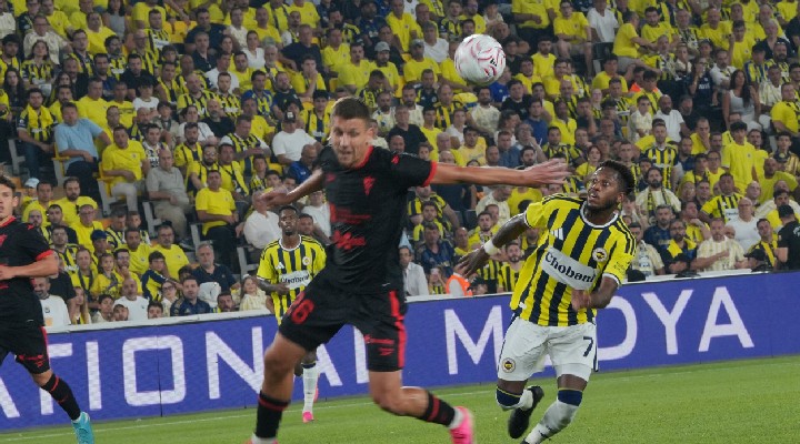 Fenerbahçe tek golle avantajı kaptı