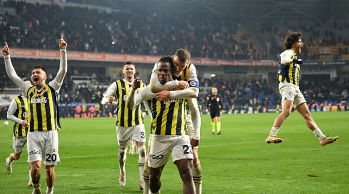 Fenerbahçe, uzatmalarda güldü...