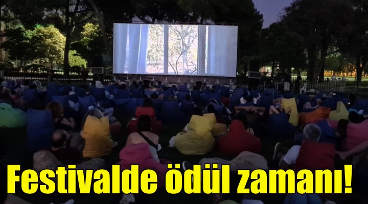 Festivalde ödül zamanı!