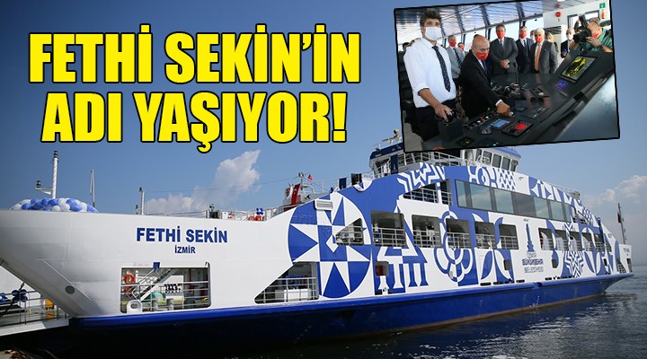 Fethi Sekin in adı yaşıyor!