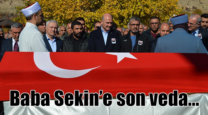 Fethi Sekin in babası son yolculuğuna uğurlandı